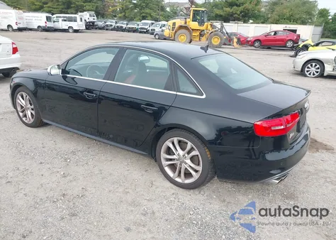 2015 Audi S4 3.0T Premium Plus from USA, damaged, VIN WAUDGAFLXFA046729